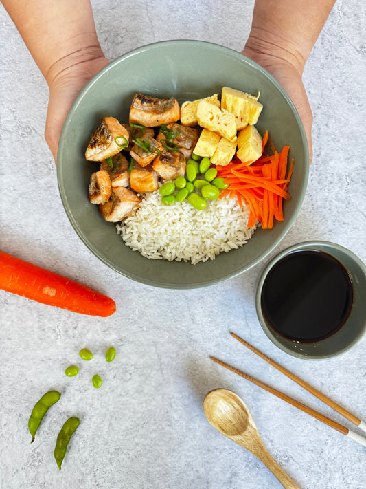 Teriyaki Salmon Bowl